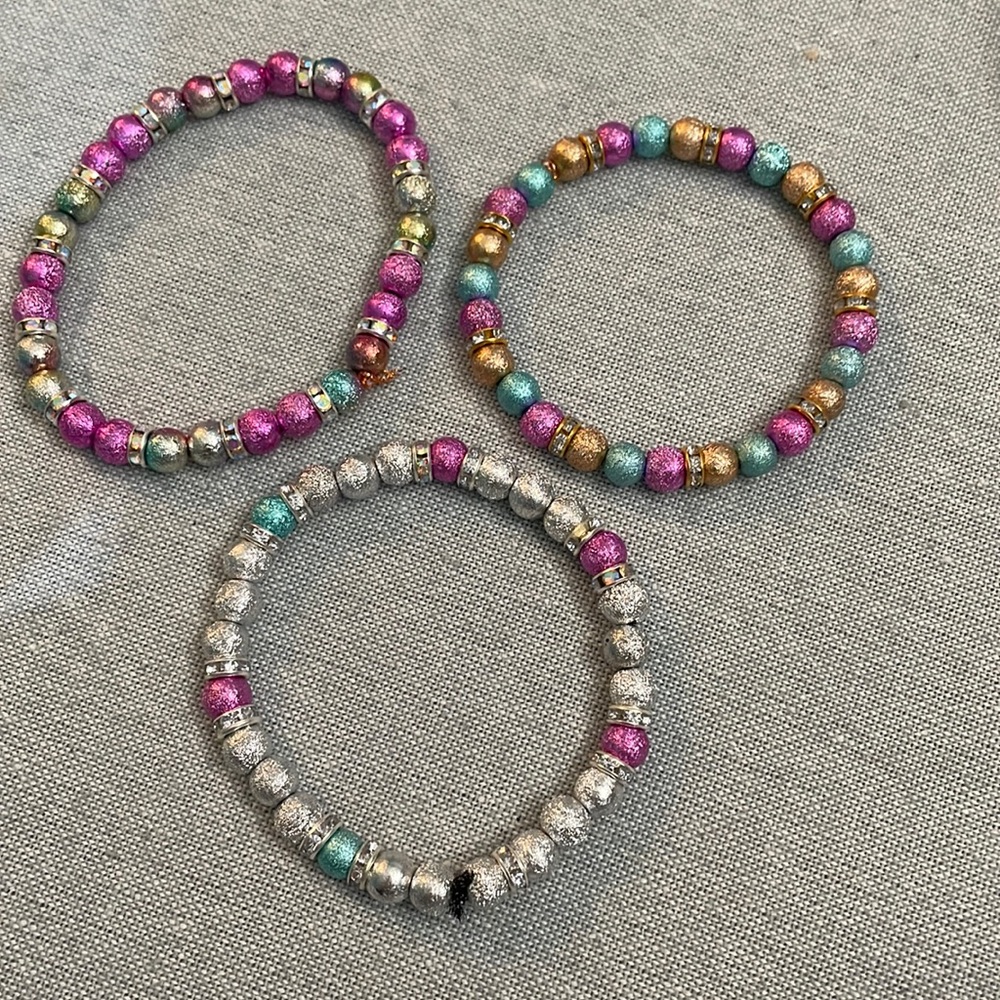 Glitter Stretch Bracelets